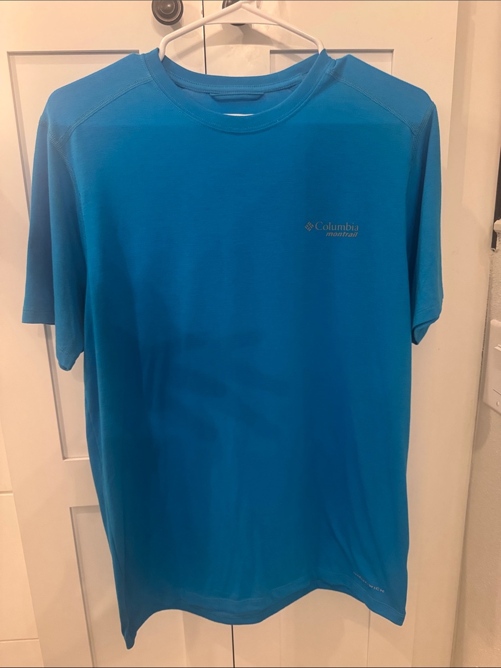 Columbia Men’s (Sz Small) Blue Short-Sleeve Dri-Fit Active Tee